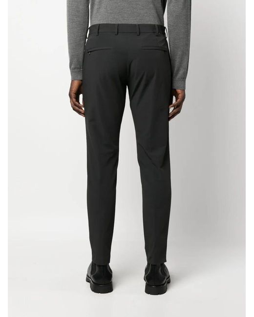 PT01 Black Belt Loop Casual Pants for men