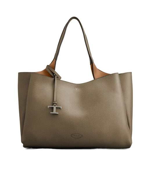Tod's Brown Double-Handled Handbag