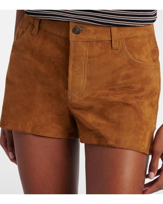 7 For All Mankind Natural Five-Pocket Shorts