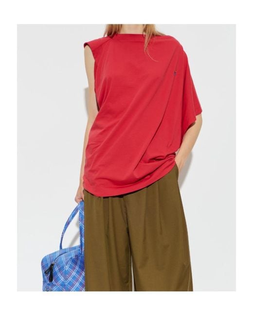 Vivienne Westwood Red 'Hebo' T-Shirt