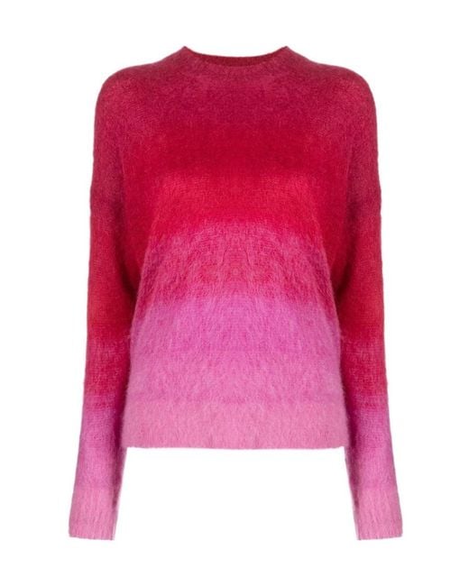 Isabel Marant Pink Drussell Mohair Sweater
