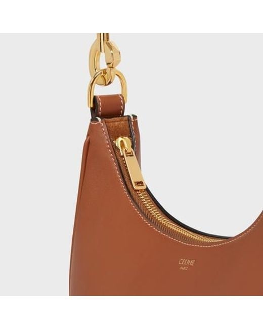 Céline Brown Medium Ava Strap Bag