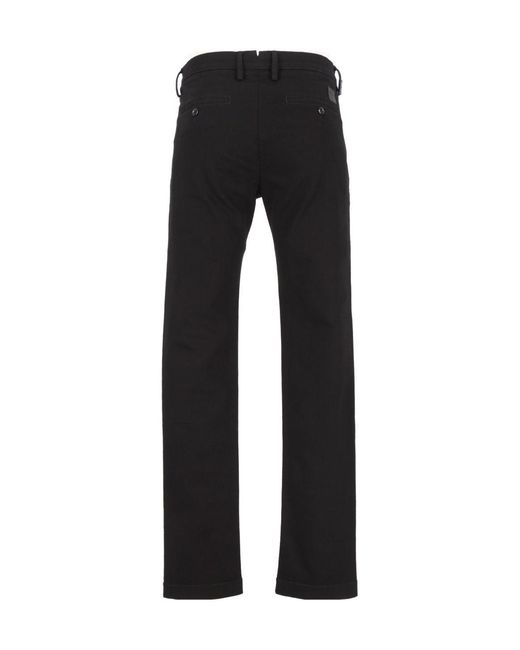 Jacob Cohen Black Casual Trousers With Belt Loops for men