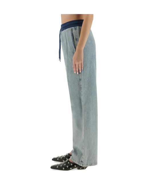 Moschino Blue Jeans Wide-Leg Jeans