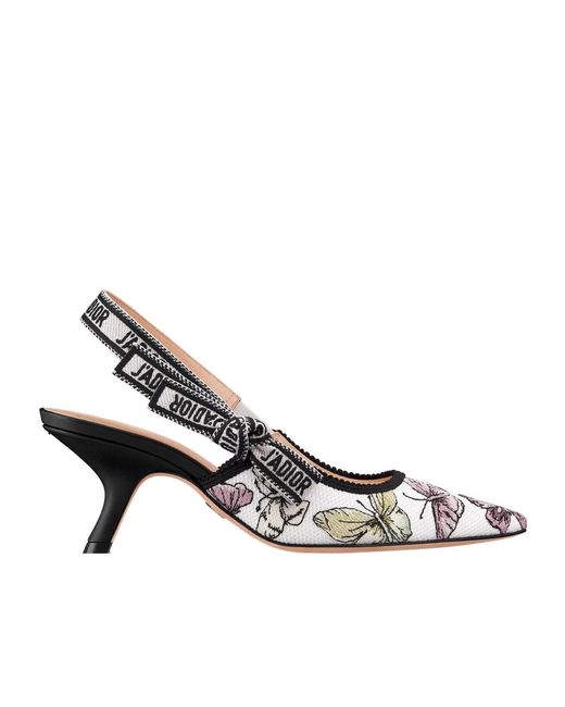 Dior Metallic J'A Slingback Pump