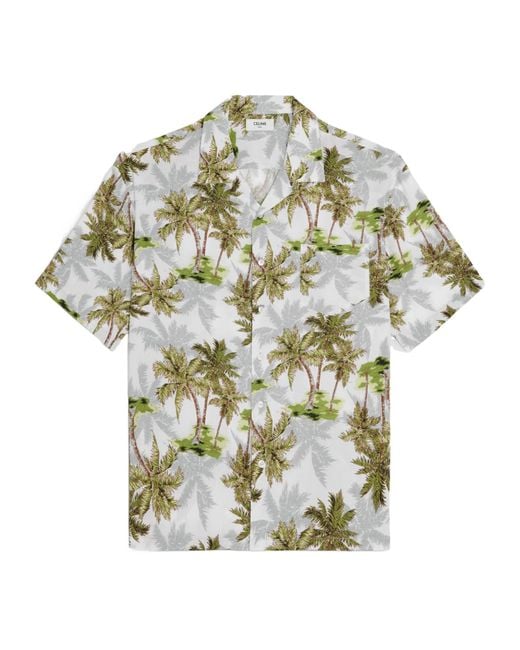 Céline Multicolor Hawaiian Shirt for men