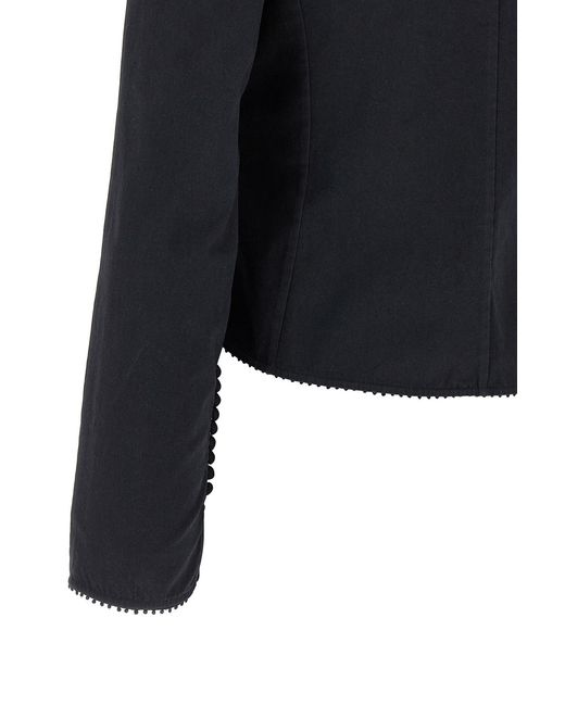 Isabel Marant Black Calina Shirt
