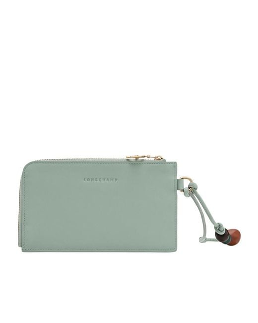Longchamp Green Le Pliage Xtra Clutch Bag