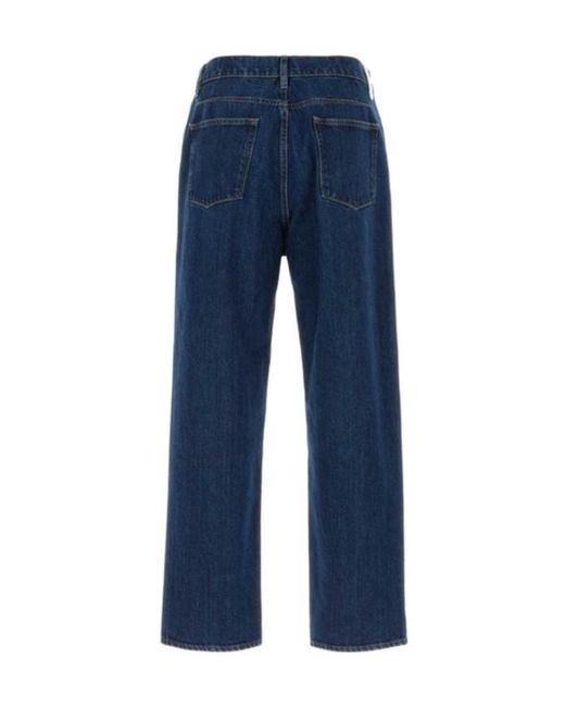 Jil Sander Blue Straight-Leg Jeans for men