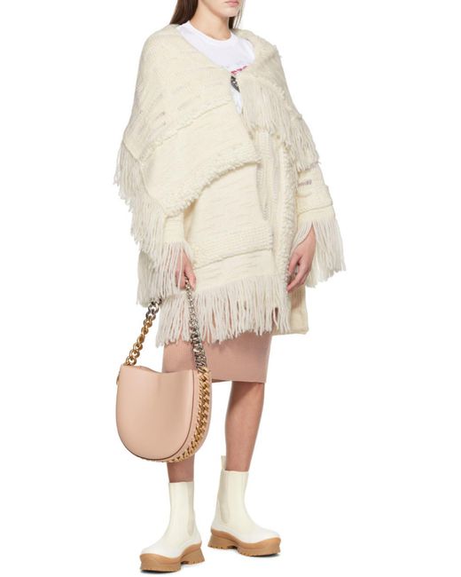 Stella McCartney White Trace Chelsea Boots