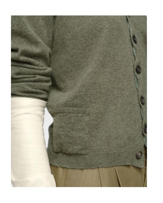 Maison Margiela Green Cardigans
