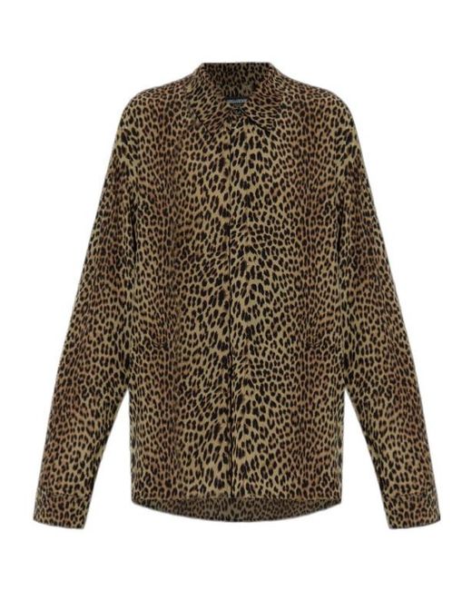 Zadig & Voltaire Green Tyric Printed Shirt
