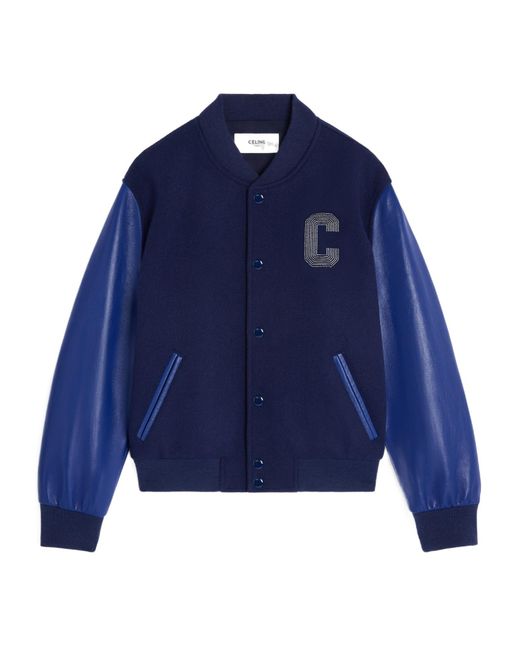 Céline Blue Teddy Jacket for men