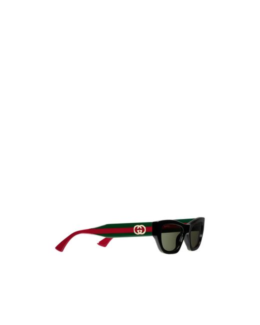 Gucci Black Cat-Eye Sunglasses