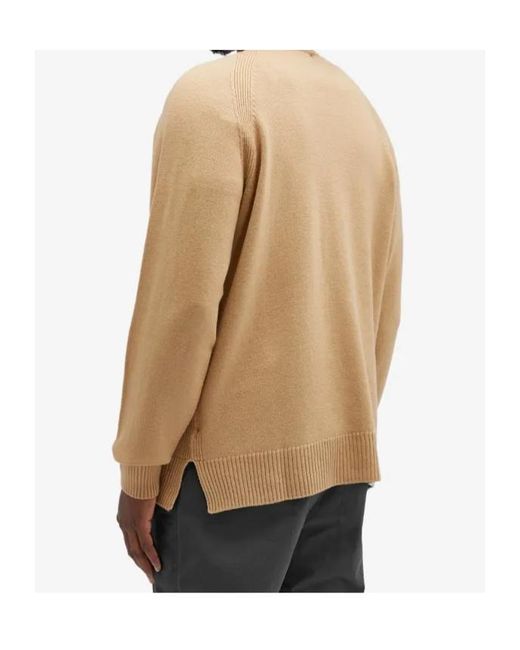 Officine Generale Natural Long-Sleeved Cardigan for men
