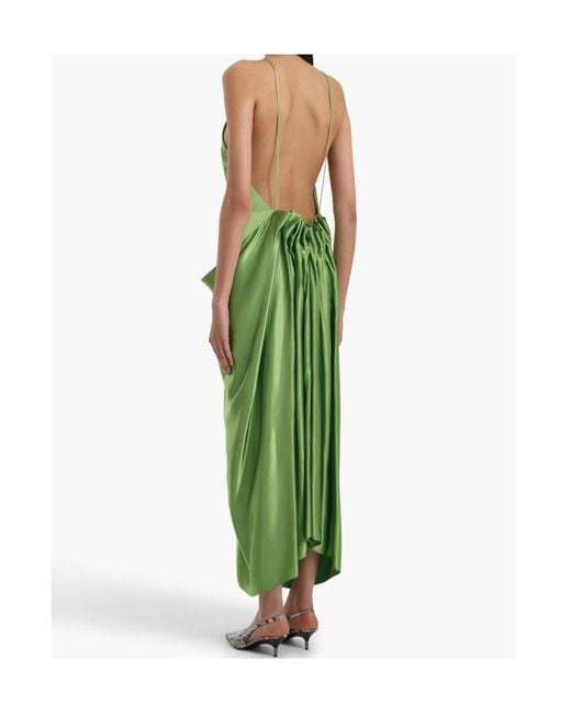 Khaite Green Kent Dress
