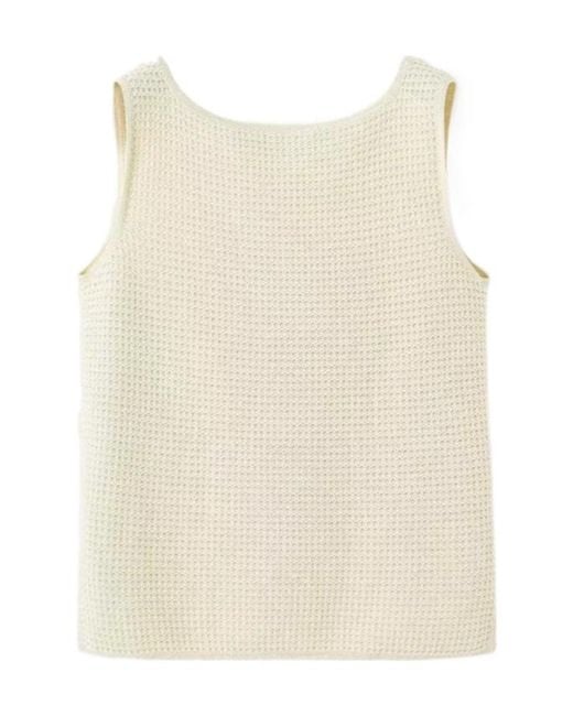 Loro Piana Natural Sleeveless Vest