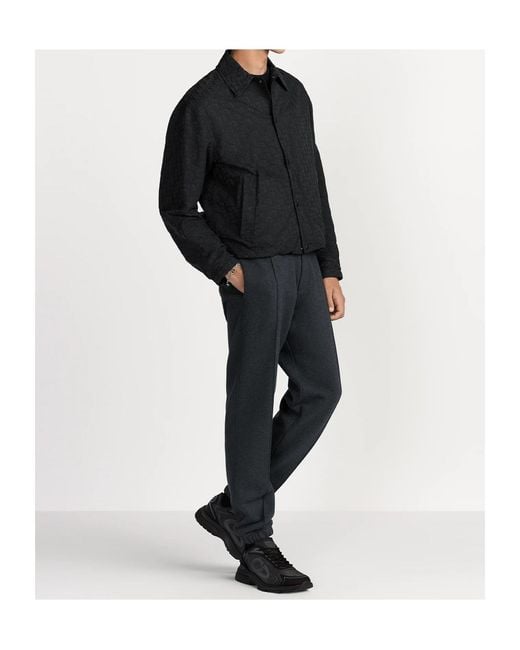 Dior Black Oblique Blouson Jacket for men