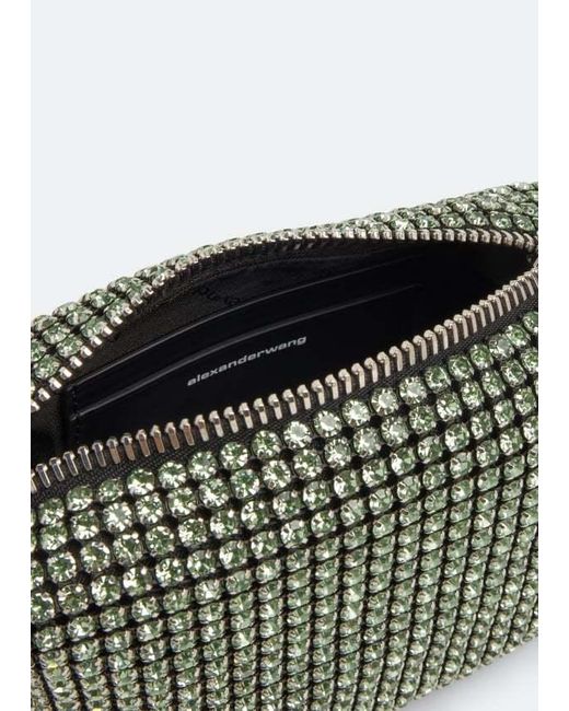 Alexander Wang Metallic Heiress Embellished Medium Shoulder Bag