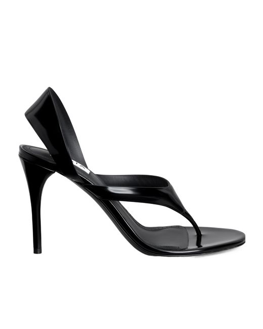 Alaïa Black Alaïa Infradito High-Heeled Sandals