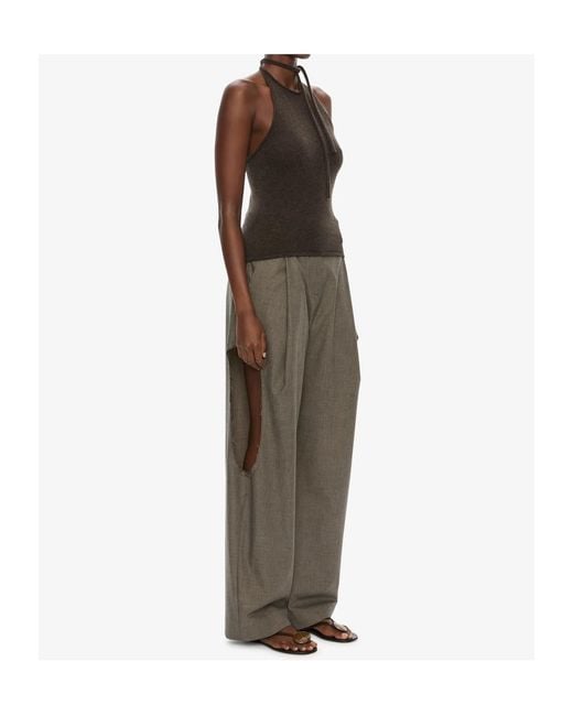 Christopher Esber Brown Rae Cashmere Top