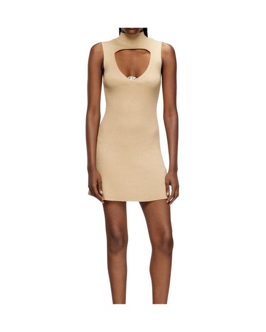 DIESEL Natural M-Oloni Mini Dress
