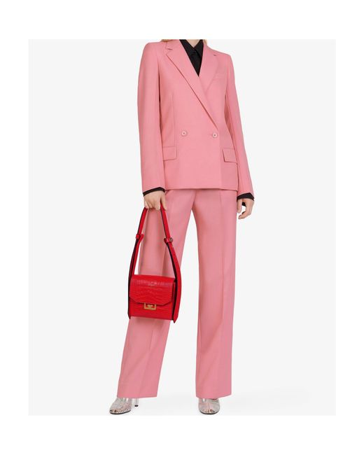 Givenchy Pink Double Breasted Tailored Blazer