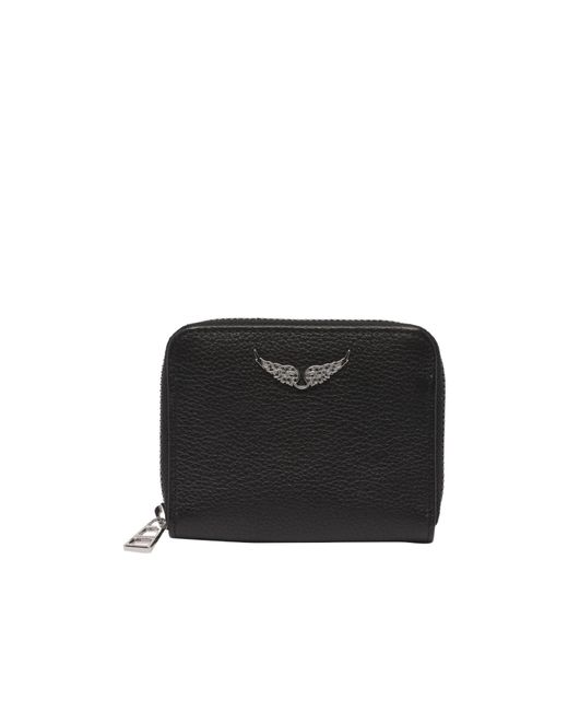 Zadig & Voltaire Black Logo Wallet