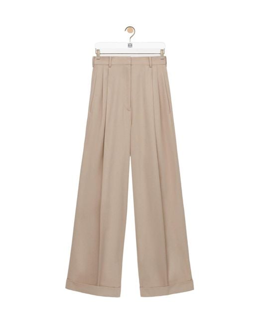 Loewe Natural Pleated Trousers