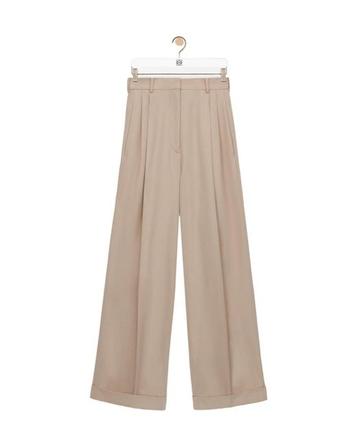 Loewe Natural Pleated Trousers