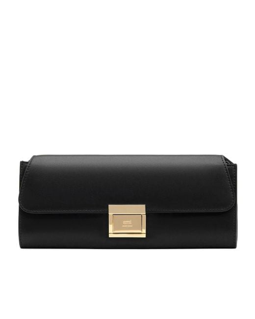 AMI Black Mimi Pouch for men