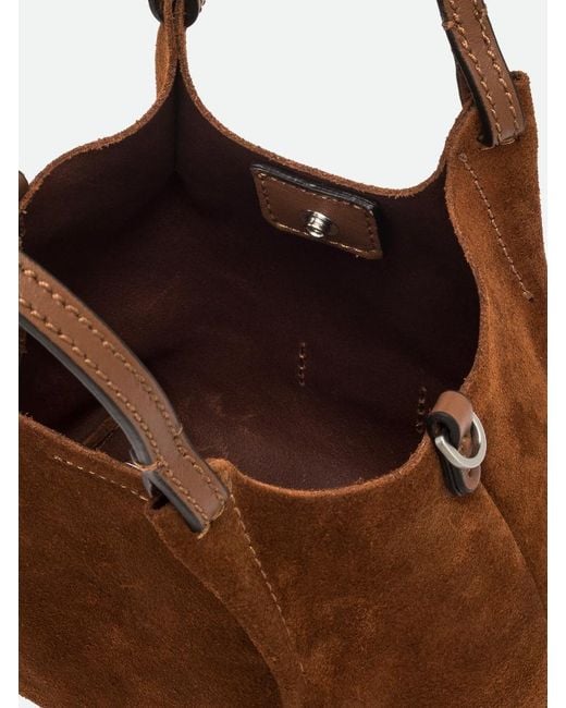 Gianni Chiarini Brown Small Dua Shoulder Bag