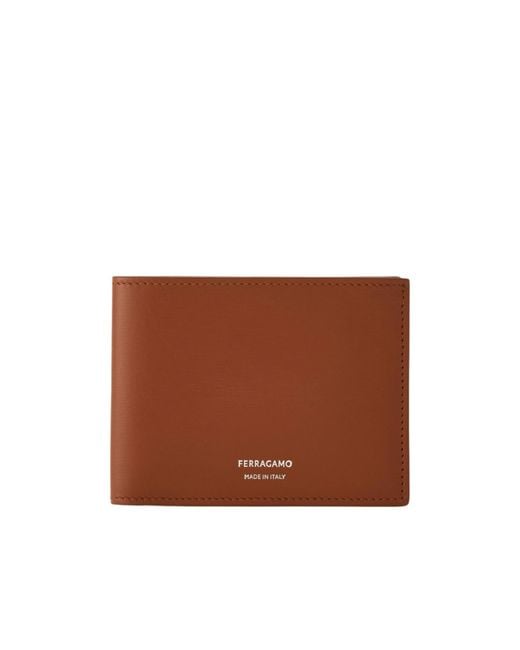 Ferragamo Brown Classic Wallet for men