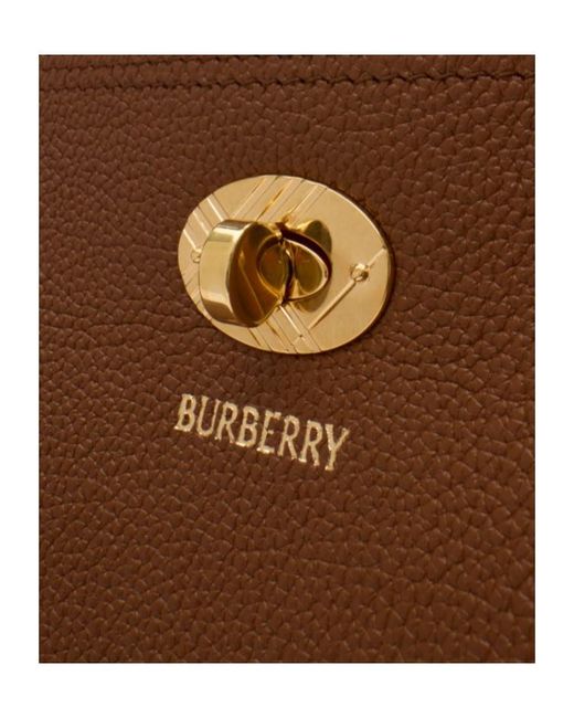 Burberry Brown Medium Cotswolds Check Tote