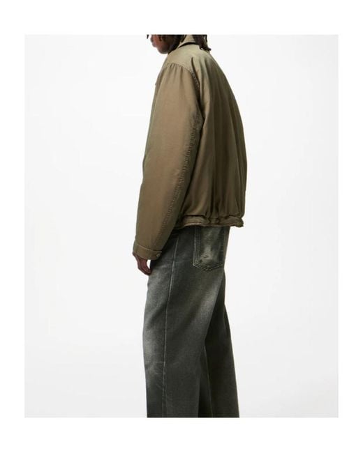 Our Legacy Green Auto Quilted Lightweight Jacket for men