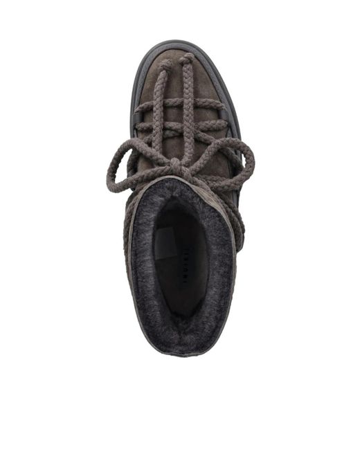 Inuikii Brown Classic Rope-Detail Boots