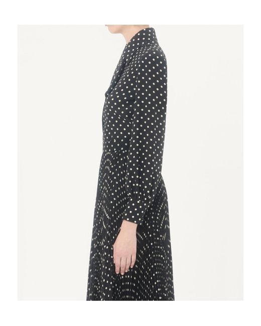 Valentino Black Polka Dot Printed Button-Up Shirt