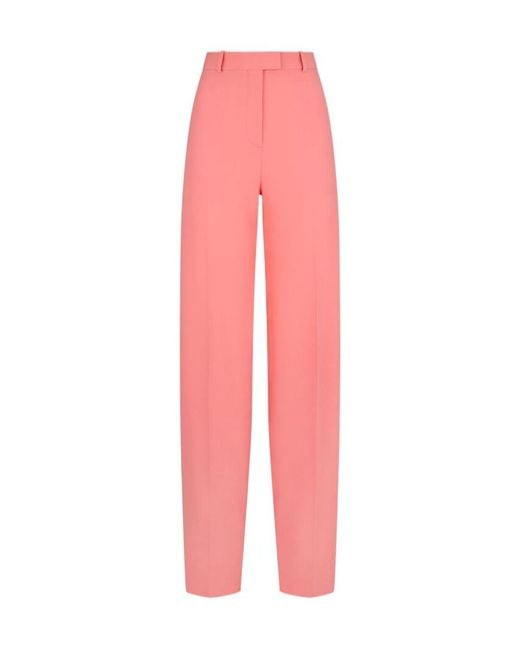 The Attico Pink The Tailored Tapered Trousers