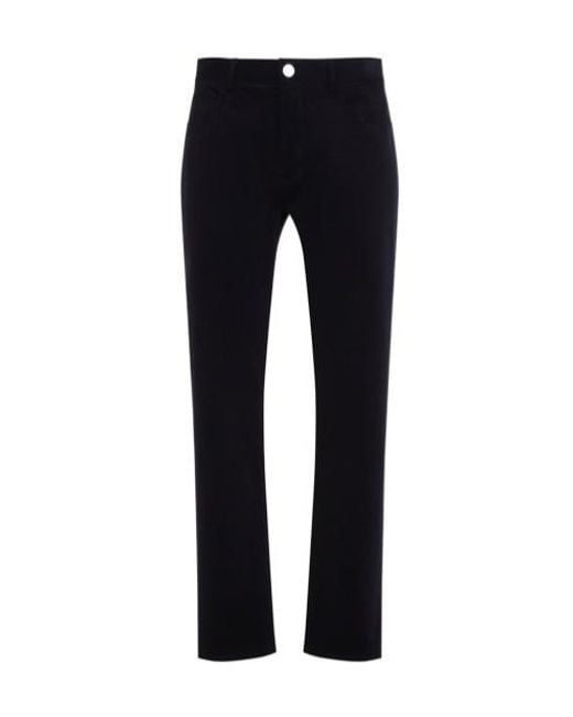 Giorgio Armani Blue 5 Pockets Straight-Leg Trousers for men