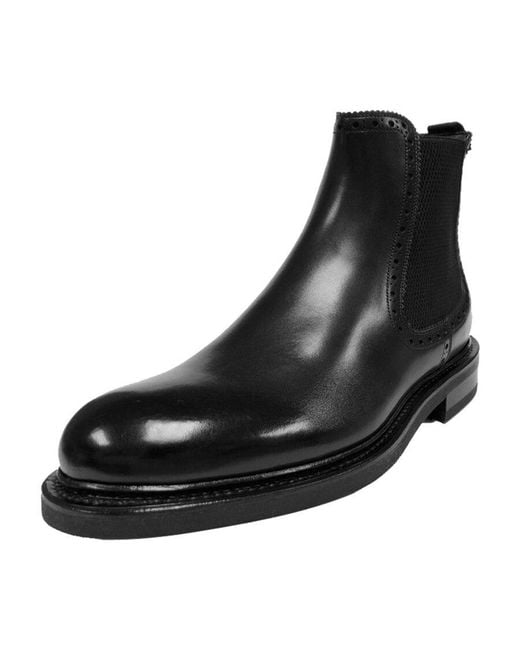 Ferragamo Black Cecil's Boots for men