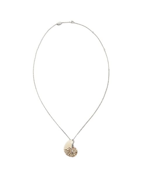 Loro Piana White Shell Necklace