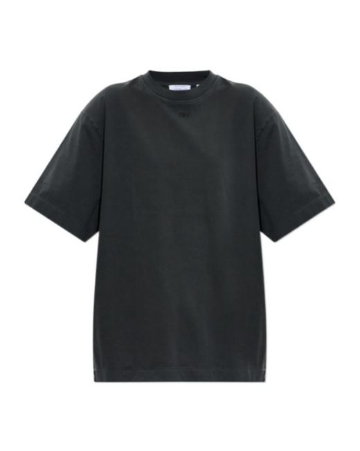 Off-White c/o Virgil Abloh Black Short-Sleeved T-Shirt