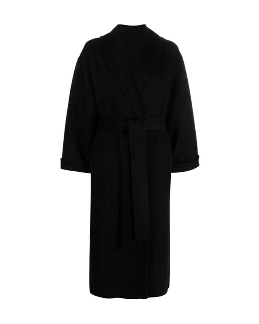 By Malene Birger Black Long-Sleeved Coat