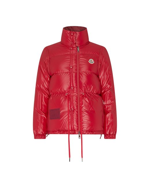 Moncler Red Long-Sleeved Double-Sided Cotton Suit