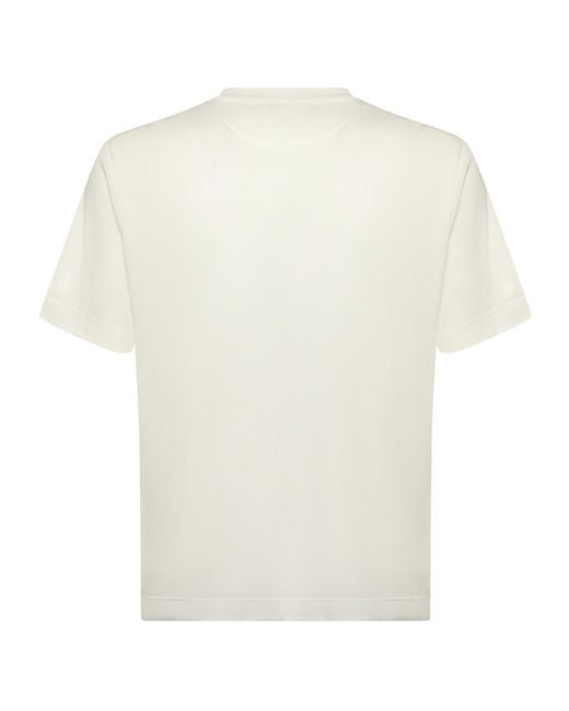 Eleventy White Classic T-Shirt for men