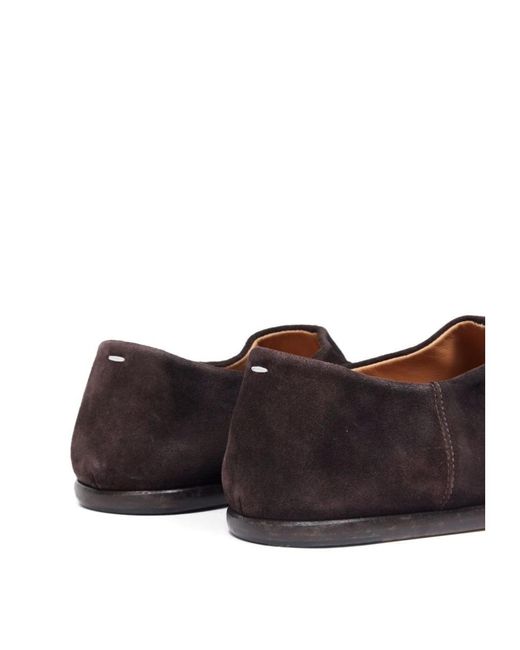 Maison Margiela Brown Tabi Babouche Loafers