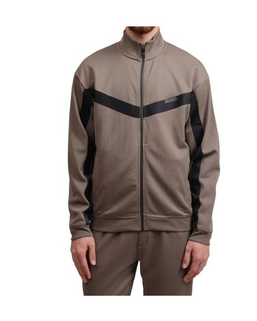 Boss Brown Long-Sleeved Sweatshirt for men