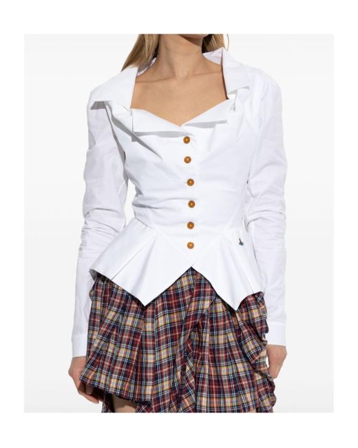 Vivienne Westwood White Monday Shirt