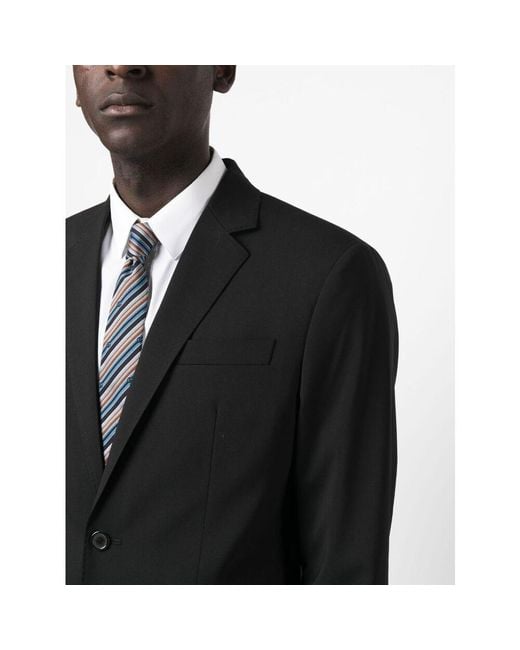 DSquared² Black Single-Breasted Two-Piece Tailored Suit for men