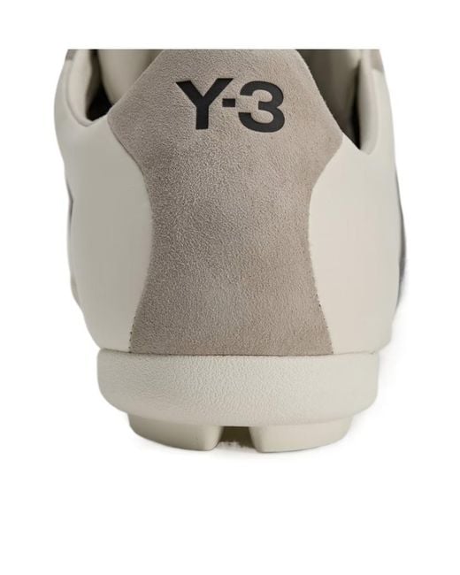 Y-3 White Field Sneakers for men